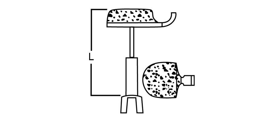 Porous HA/PTFE/Titanium Universal Total/Partial with Malleus Hook